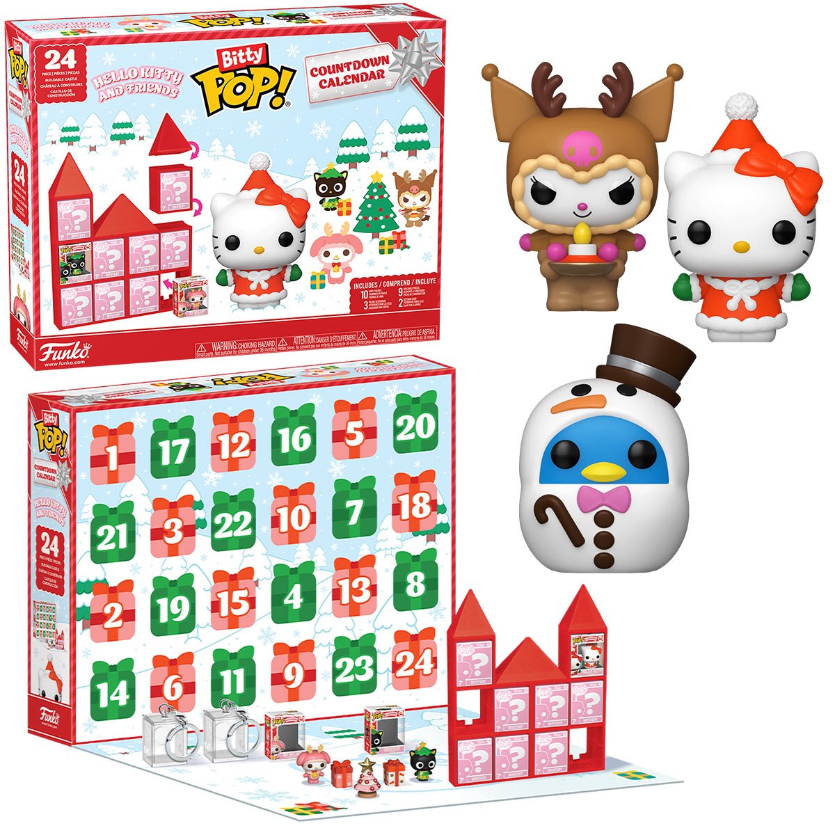 Hello Kitty and Friends 2026 Edition Funko Bitty Pop! Advent Calendar