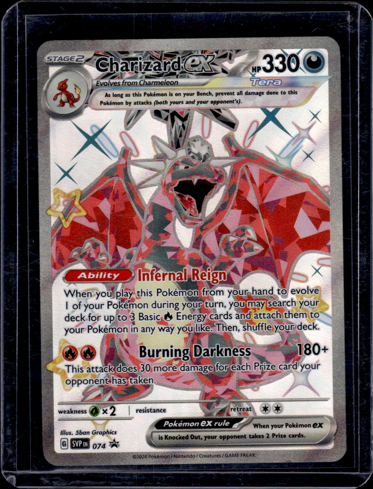 SV: Scarlet & Violet Promo Cards #074 Charizard ex