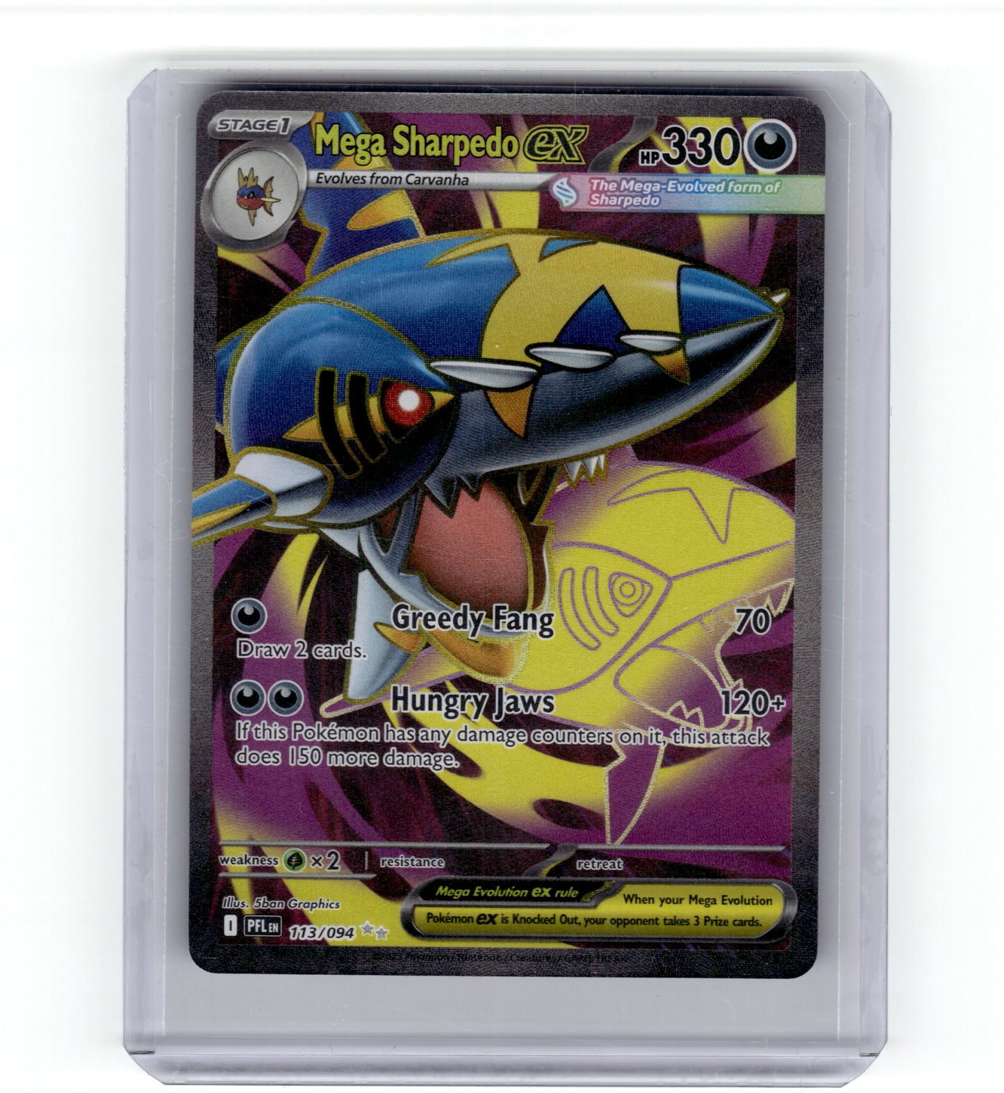 M2: Inferno X #098/80 Mega Sharpedo ex