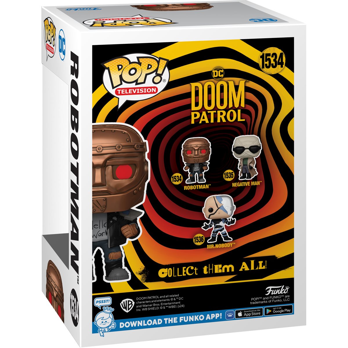 Doom Patrol Robotman Funko Pop! Vinyl Figure #1534