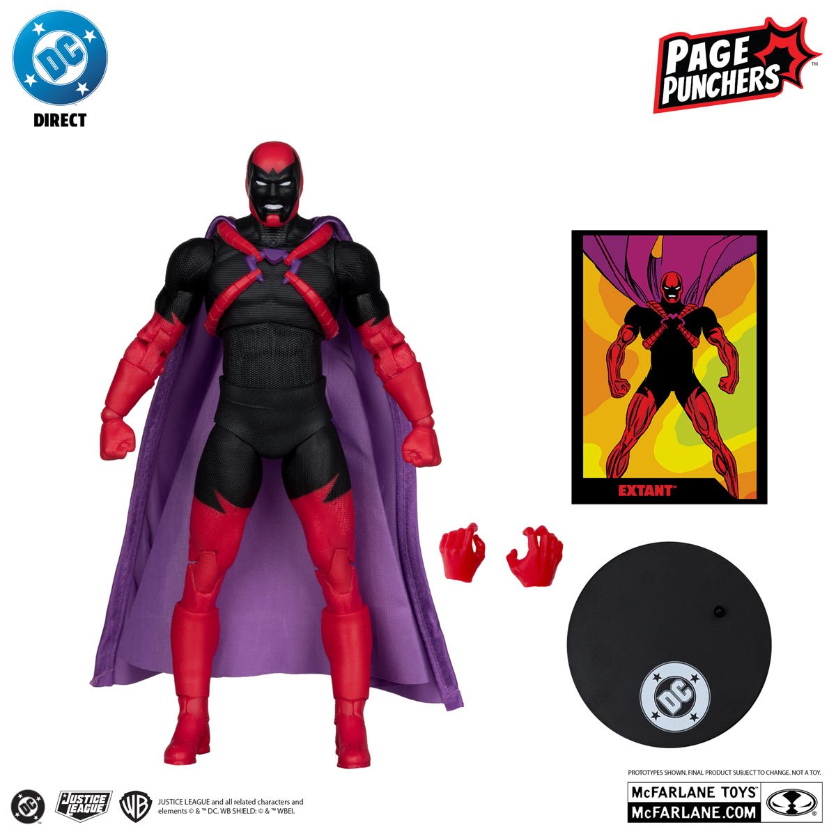 DC Direct Page Punchers 7-Inch Action Figure with Comic Book Extant