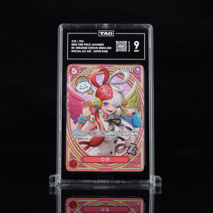 ONE PIECE JPN EB03-EXTRA BOOSTER -ONE PIECE HEROINES ED- #003 UTA TAG 9 Mint