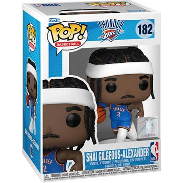 NBA Thunder Shai Gilgeous-Alexander Funko Pop! Vinyl Figure #182
