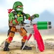 Teenage Mutant Ninja Turtles x G.I. Joe Raphael x Roadblock Action Figure