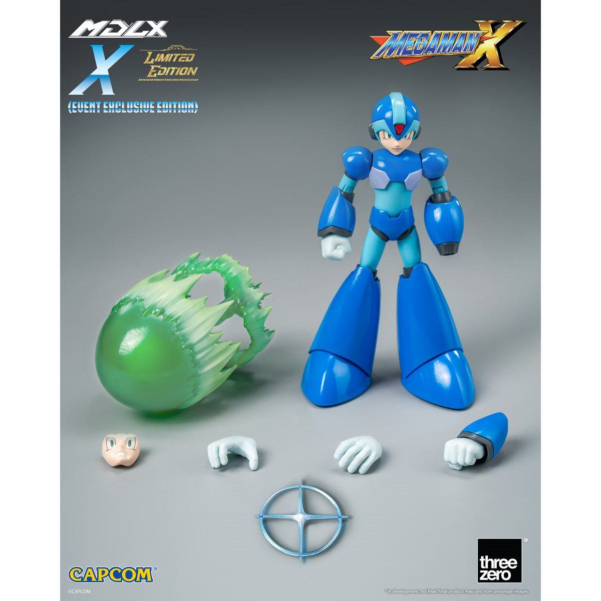 Megaman X Threezero MDLX Capcom Event Exclusive Edition Rockman Mega Man