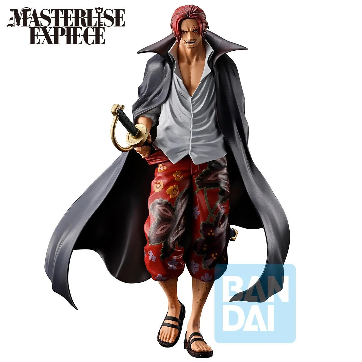 One Piece Shanks Red Hair Pirates Masterlise Expiece Ichibansho Statue