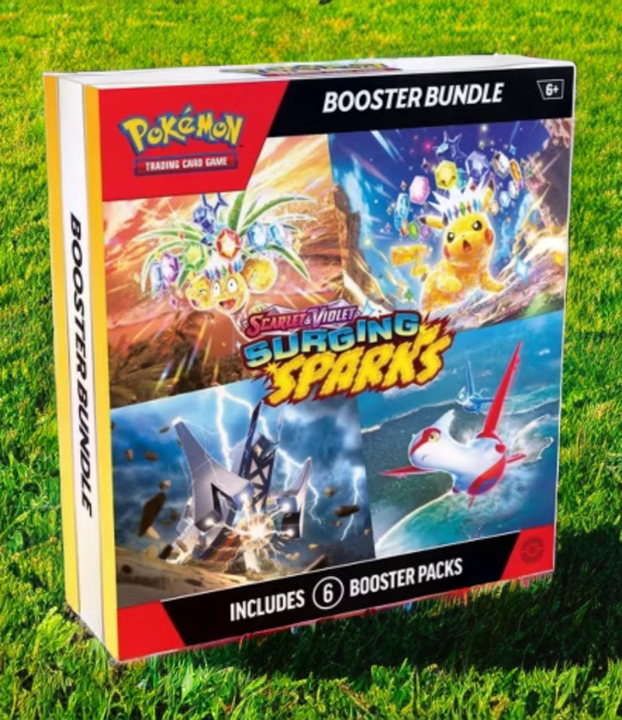 Pokemon Trading Card Games Scarlet & Violet 8 Surging Sparks Booster Bundle