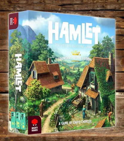 Hamlet The Village Building Boad Game Competitive Tile Placement for 1 to 4 players