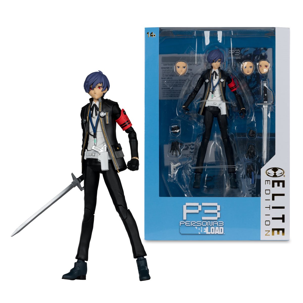 Persona 3 Reload The Protagonist McFarlane Elite Edition #5 7-Inch Action Figure