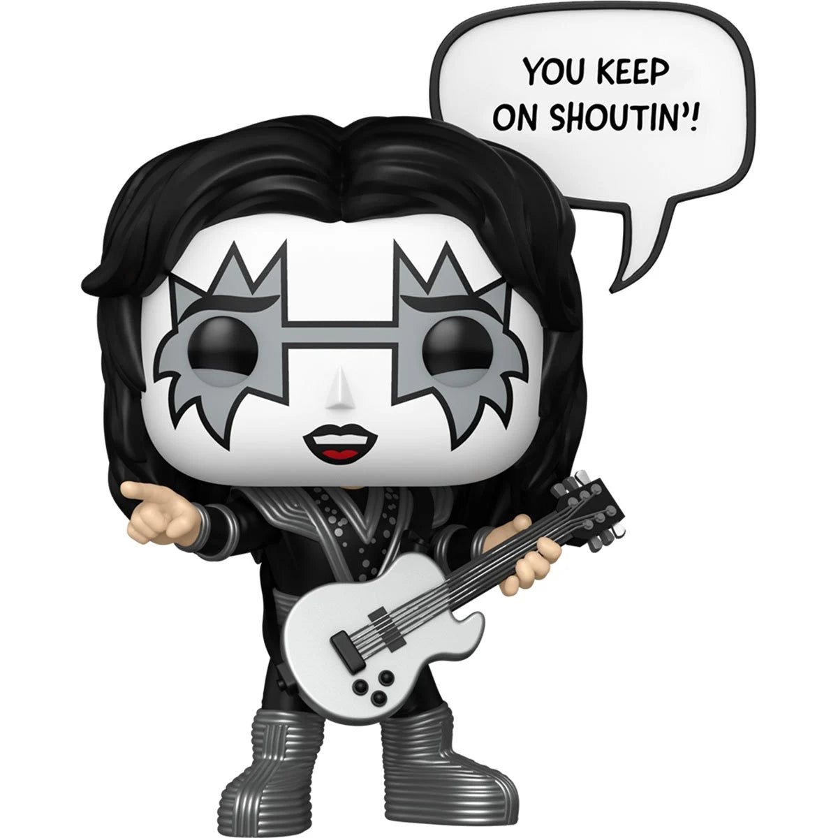 KISS Starchild Demon Spaceman Rock and Roll All Nite Pop! Four Piece Set 472 473 471 474