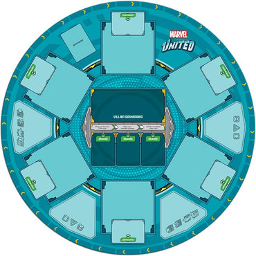 Multiverse Playmat Compact Double Sided Neoprene Mat for Enhanced Marvel United Gameplay!