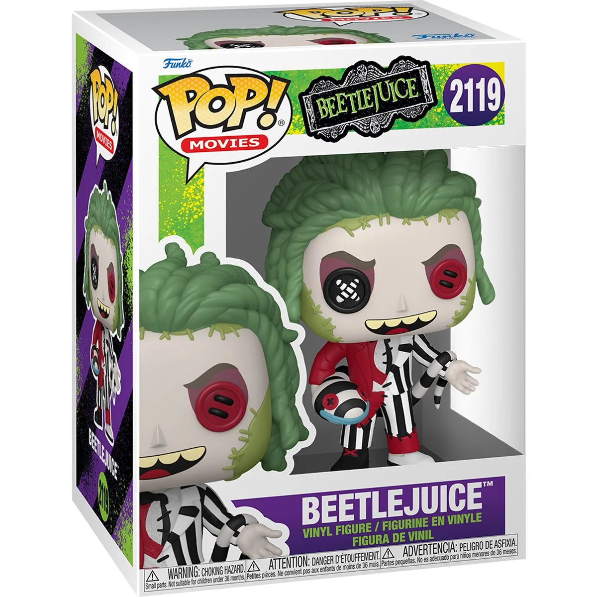 Beetlejuice Patchwork Funko Pop! Vinyl Figure #2119