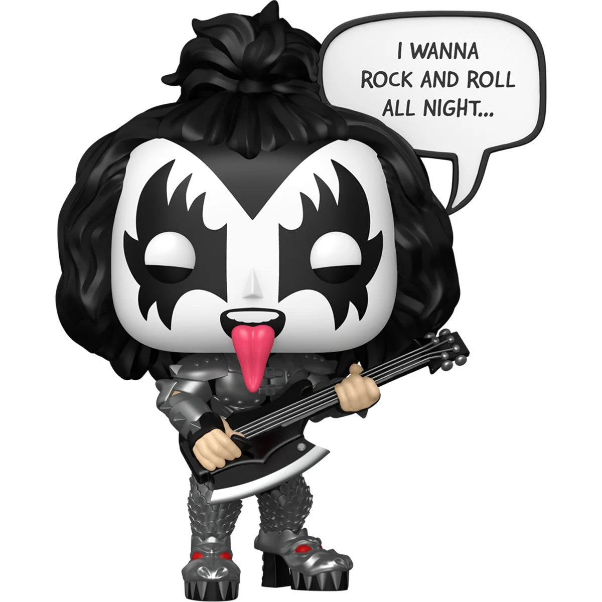 KISS Starchild Demon Spaceman Rock and Roll All Nite Pop! Four Piece Set 472 473 471 474