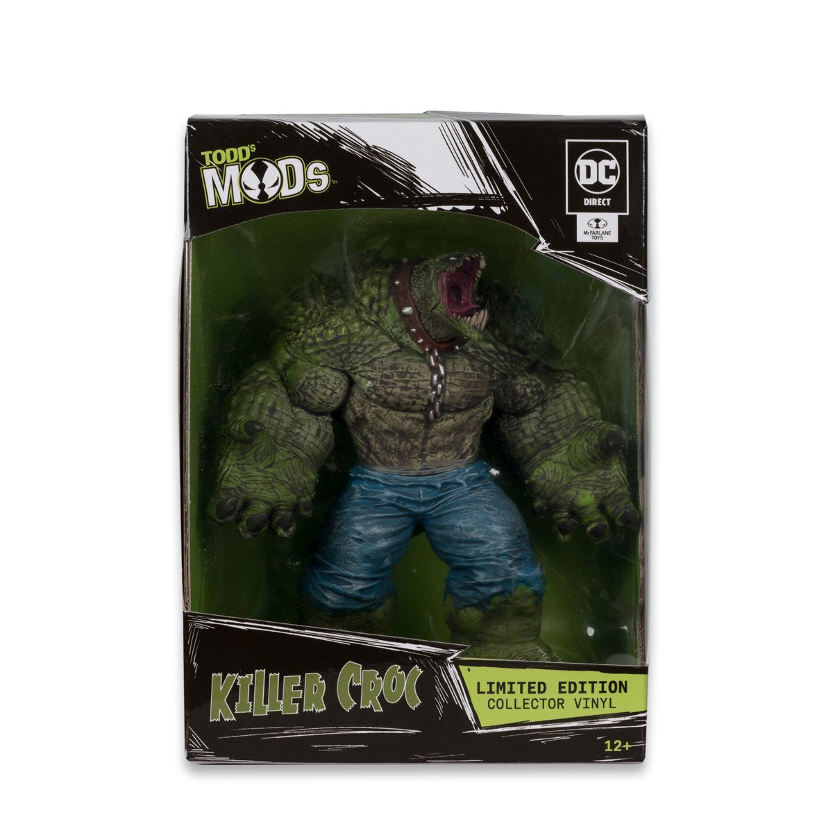 DC Direct Collector Vinyl  Killer Croc Todd's Mods Limited Edition 4 1/2-Inch Scale Posed Figure