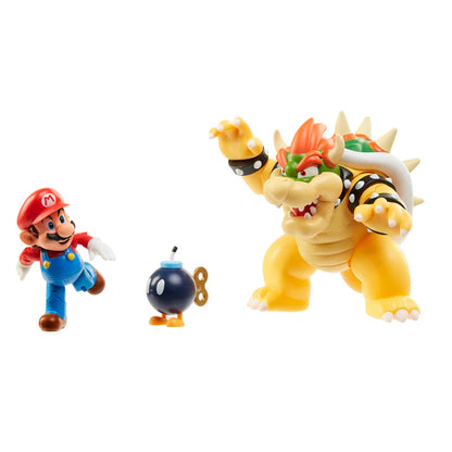 Mario vs. Bowser’s Lava Battle Set Super Mario Brothers New