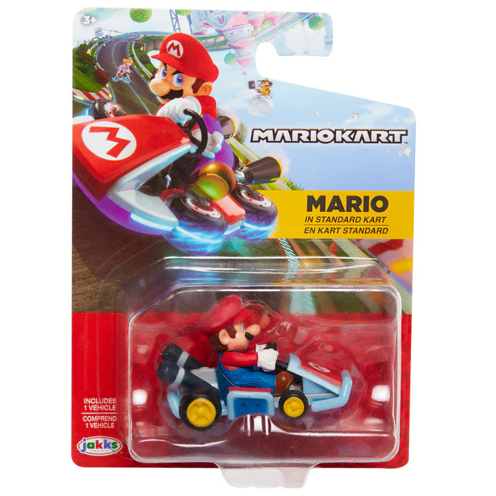 Mario – Mario Kart 2.5" Standard Kart Racer Figure by Jakks Pacific