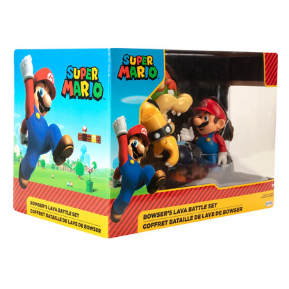 Mario vs. Bowser’s Lava Battle Set Super Mario Brothers New