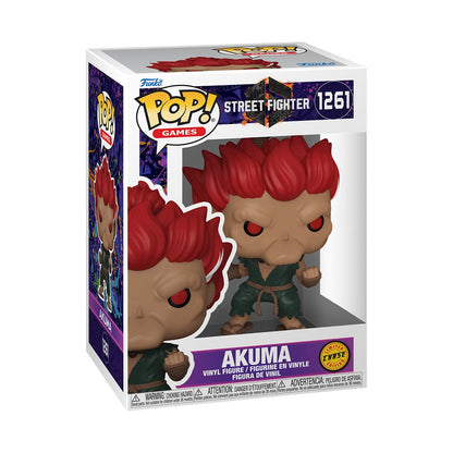 Street Fighter 6 Akuma Funko Pop! Vinyl Figure #1261 CHASE