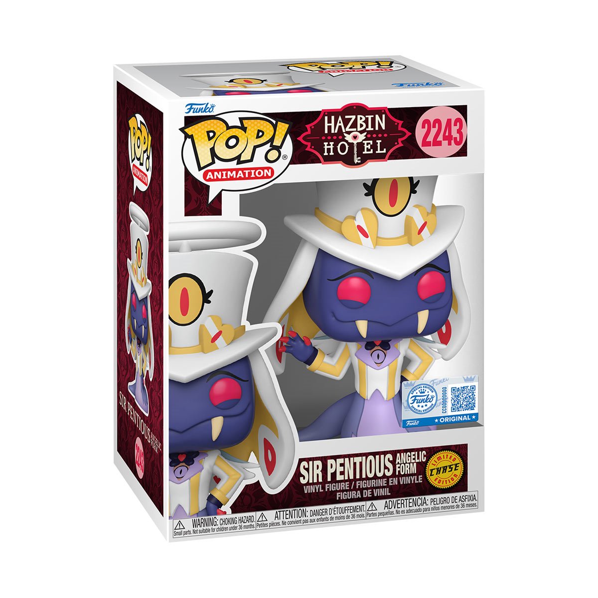Hazbin Hotel Sir Pentious Funko Pop! Vinyl Figure #2243 - Chase