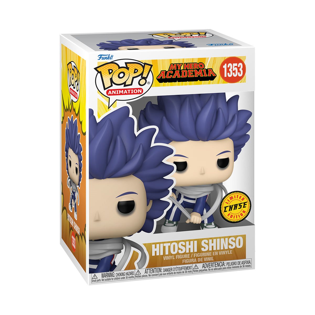 My Hero Academia Hitoshi Shinso Funko Pop! Vinyl Figure #1353 Chase Limited