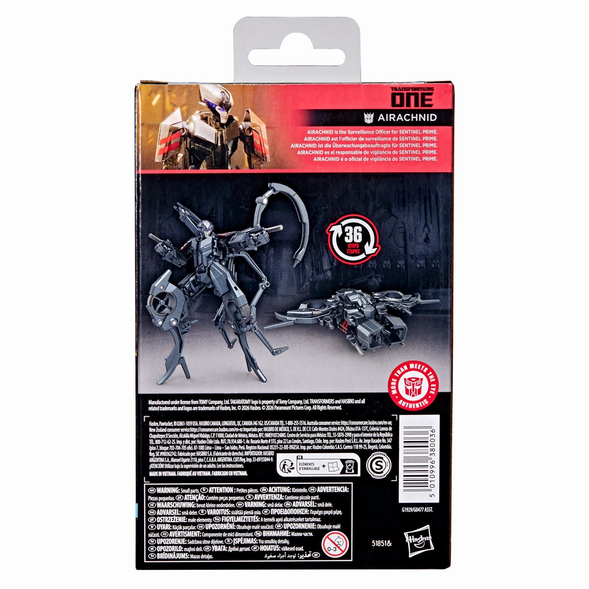 Transformers Studio Series Deluxe Class Transformers One Airachnid