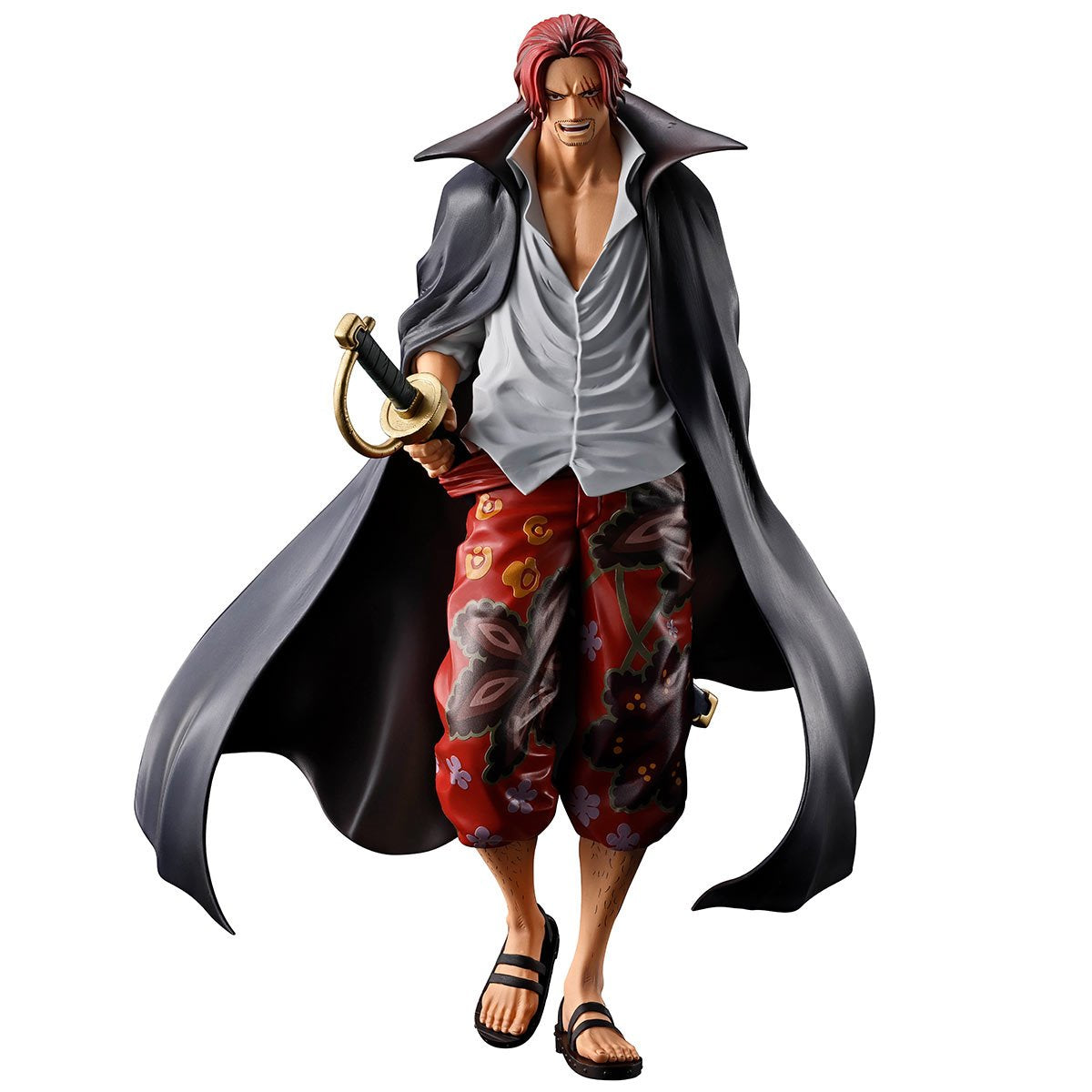 One Piece Shanks Red Hair Pirates Masterlise Expiece Ichibansho Statue
