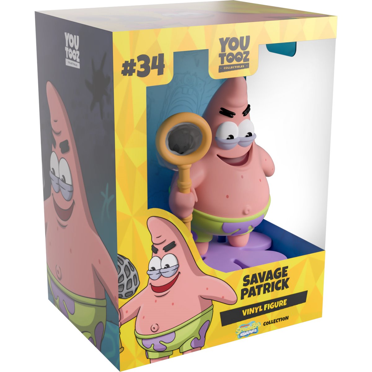 SpongeBob SquarePants Collection Savage Patrick Vinyl Figure #34