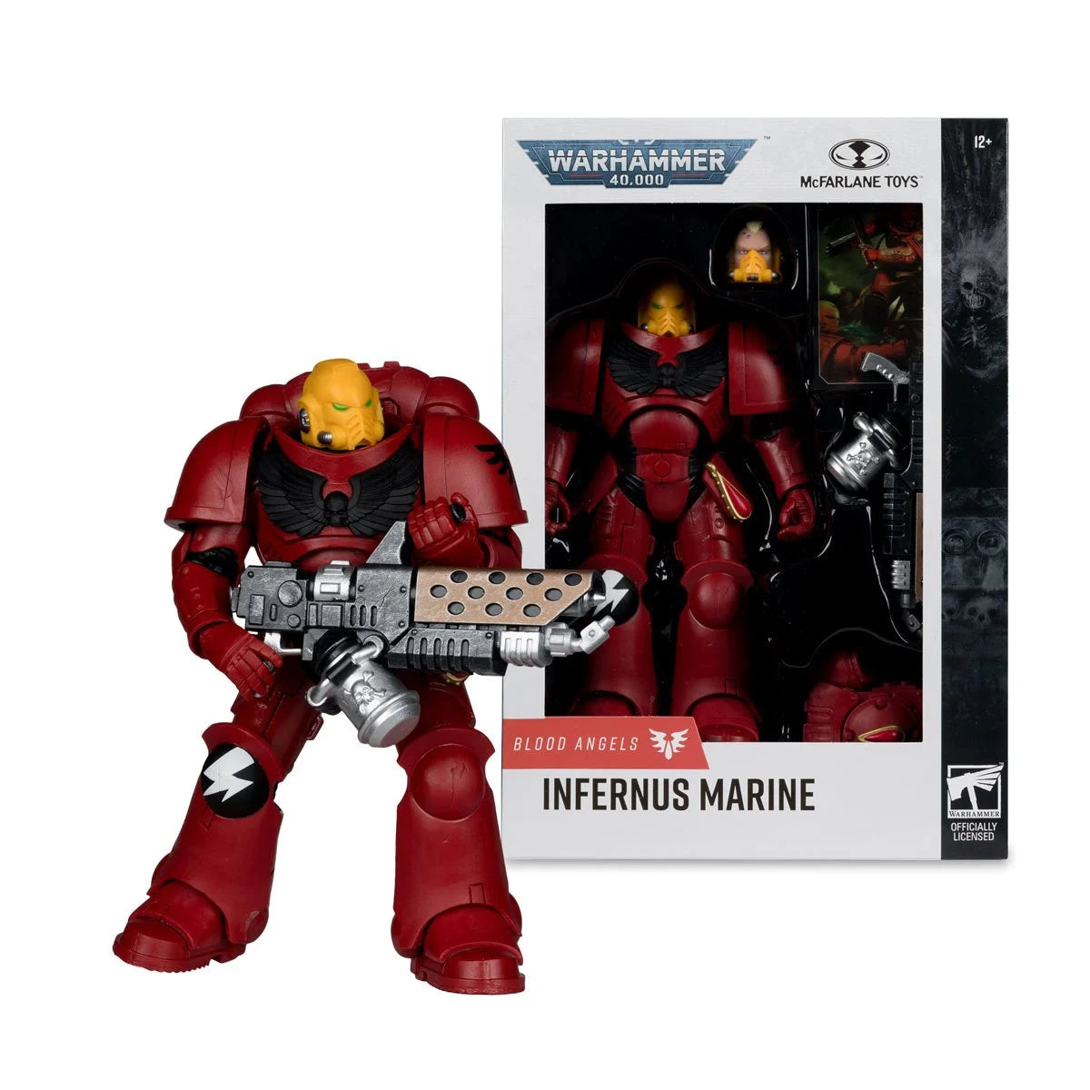 Warhammer 40,000 Wave 13 Infernus Marine Blood Angels 7-Inch Scale Action Figure