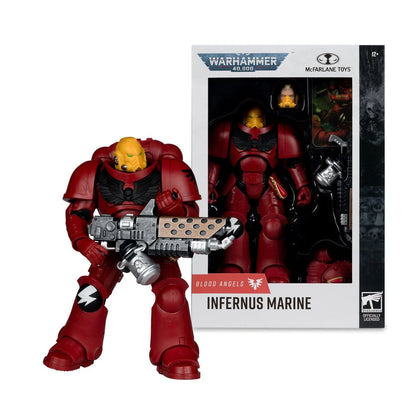 Warhammer 40,000 Wave 13 Infernus Marine Blood Angels 7-Inch Scale Action Figure
