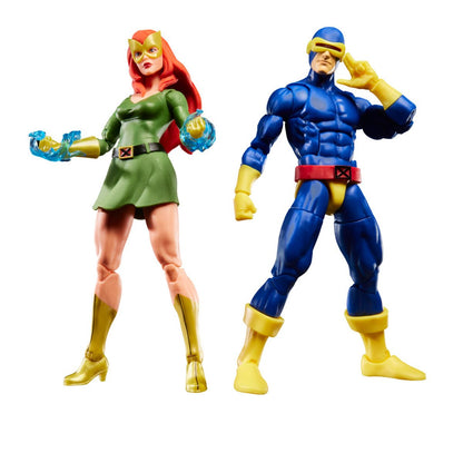 X-Men 97 Marvel Legends Cyclops and Jean Grey 6-Inch Action Figures