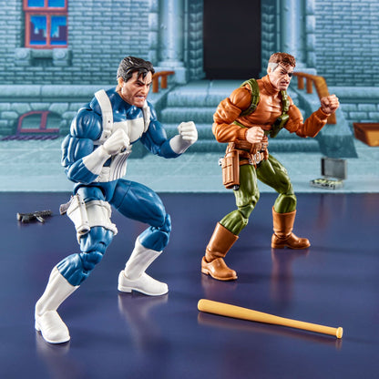 Punisher Marvel Legends Gamerverse Punisher and Nick Fury 6-Inch Action Figures