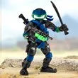 Teenage Mutant Ninja Turtles x G.I. Joe Leonardo x Snake Eyes Action Figure