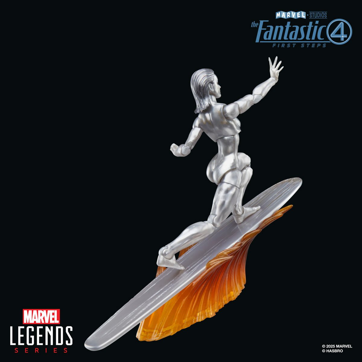 The Fantastic Four: First Steps Marvel Legends Series Silver Surfer 6-Inch Action Figure
