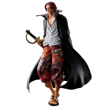 One Piece Shanks Red Hair Pirates Masterlise Expiece Ichibansho Statue