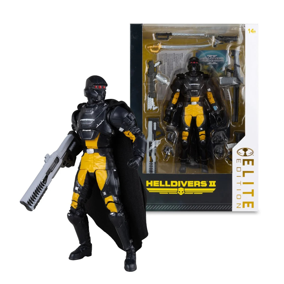 Helldivers II SA-04 Combat Technician McFarlane Elite Edition #14 7-Inch Deluxe Action Figure McFarlane Toys Helldivers Action Figures