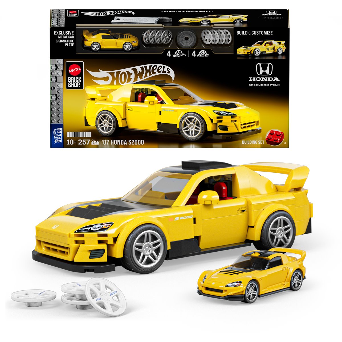 Brick Shop Hot Wheels '07 Honda S2000