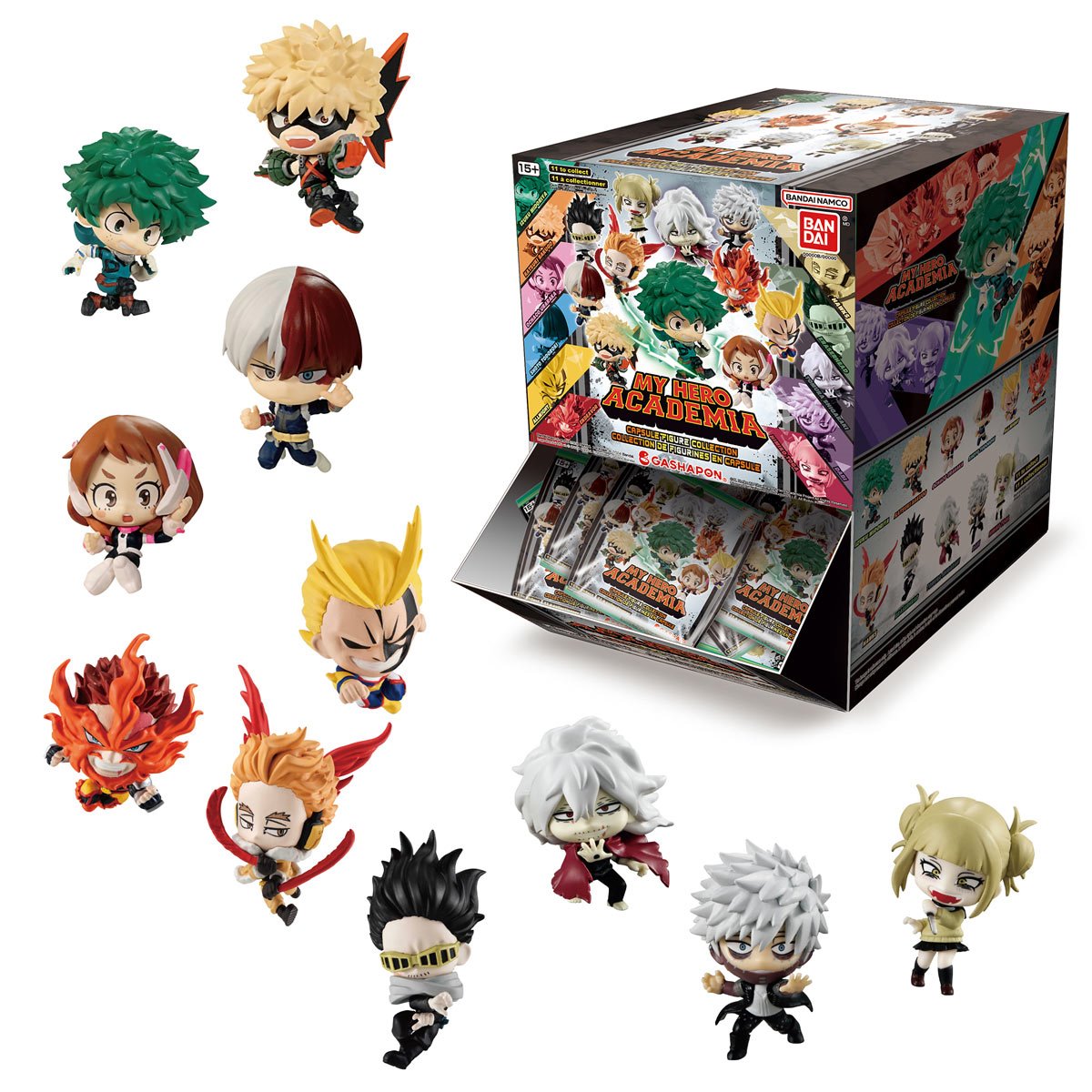 My Hero Academia Capsule Figure Blind Box Mini-Figure Display Box of 24