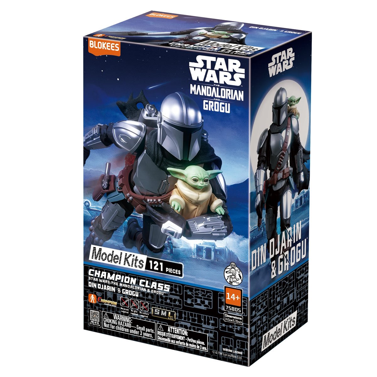 Star Wars: The Mandalorian & Grogu Din Djarin & Grogu Classic Class 05 Model Kit