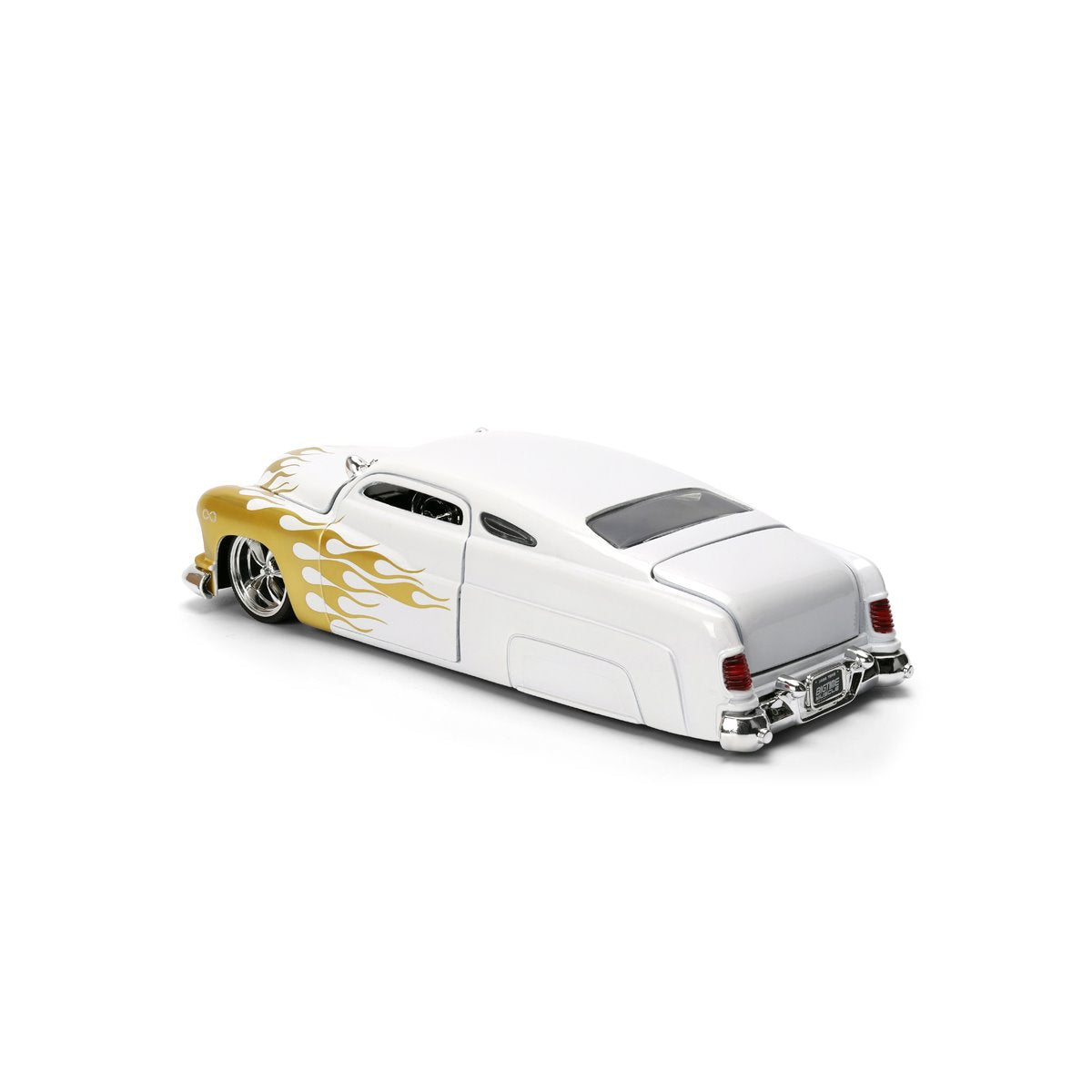 Bigtime Muscle 1951 White Mercury 1:24 Scale Die-Cast Metal Vehicle