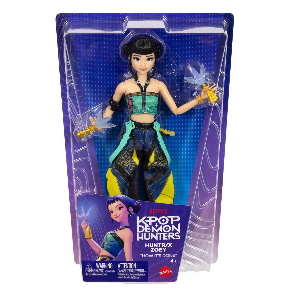 KPop Demon Hunters HUNTR/X Zoey "How It's Done" Doll