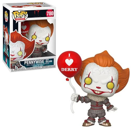 It Chapter Two Pennywise with Balloon Funko Pop! Vinyl Figure #780 Horror