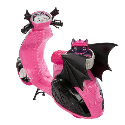 Monster High Draculaura Vamptastic Scooter Doll And Vehicle Playset