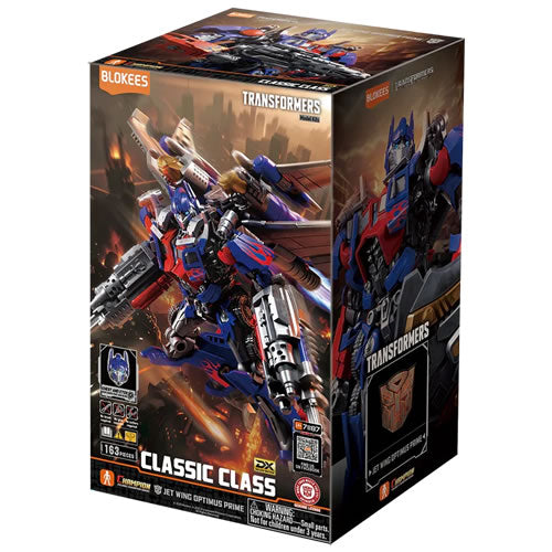 Blokees Model Kits - Transformers - Classic Class - Dark Of The Moon - 21 DX Jet Wing Optimus Prime