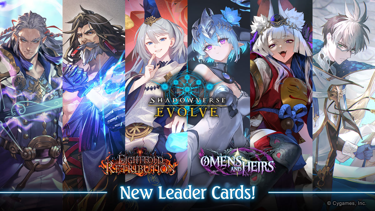 Shadowverse: Evolve Combined Set BP19-20 - Eightfold Retribution & Omens and Heirs Booster Display