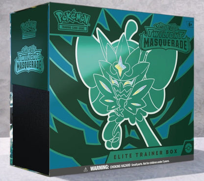 Pokemon Trading Card Game: Twilight Masquerade Elite Trainer Box