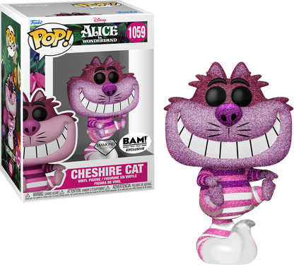 Disney Cheshire Cat Diamond Pop! Vinyl (Books-A-Million Exclusive) #1059