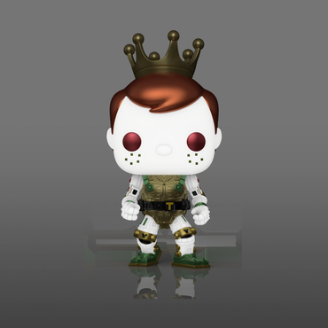 2025 Funko Fundays Online Freddy Funko As Metalhead Glows In The Dark 2000 Pcs