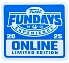 2025 Funko Fundays Online Freddy Funko As Metalhead Glows In The Dark 2000 Pcs