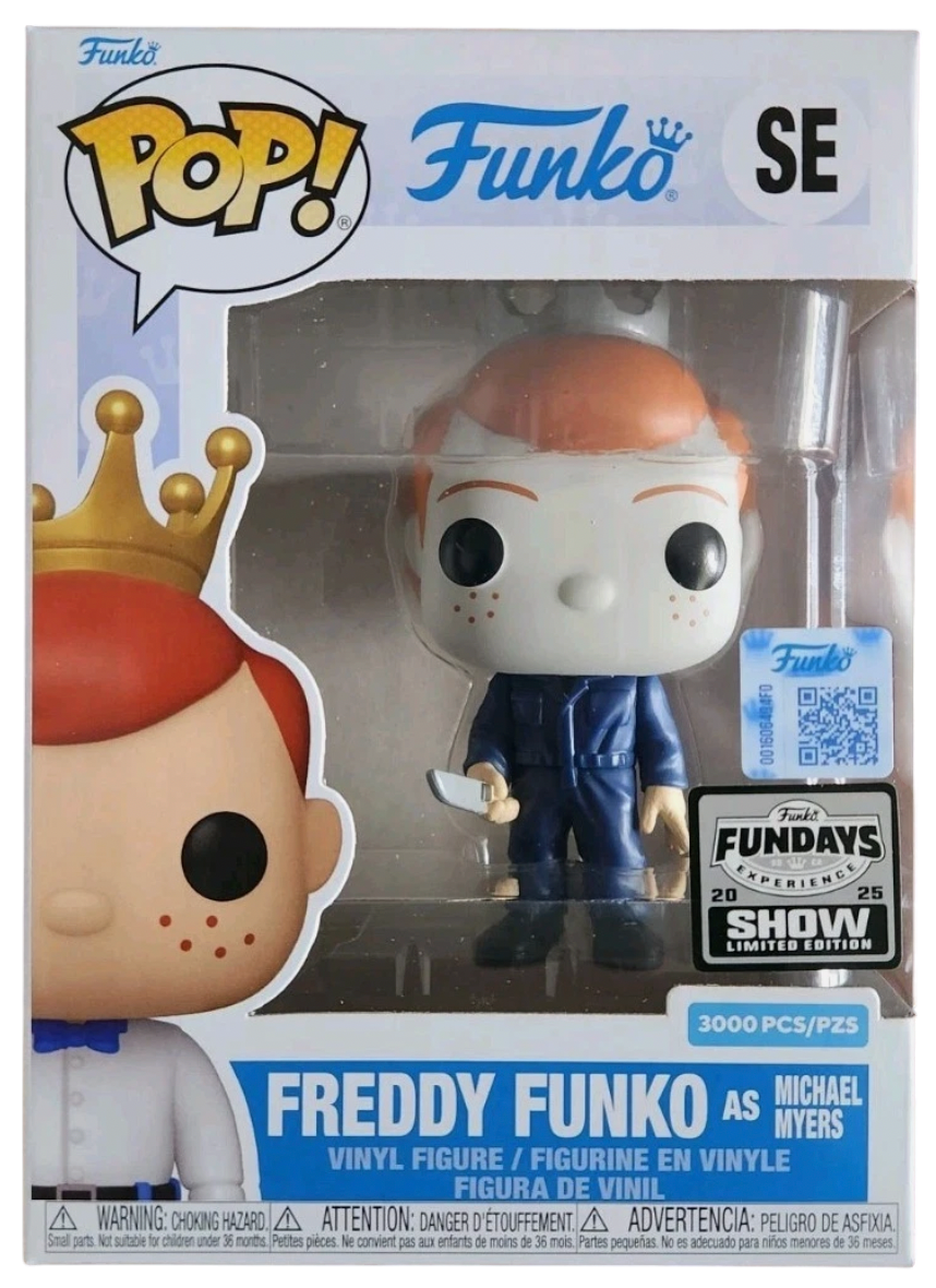 Funko Pop Fundays 2025 Freddy as Michael Myers Halloween II Show Edition 3000pcs