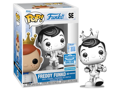 Funko Pop! Freddy Funko As Pinocchio LE 2000 B&W FunDays 2025 Online + Protector